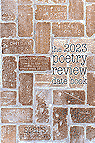 the 2022 poetry review date book