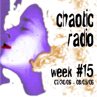 Chaotic Radio week 15 CD cover