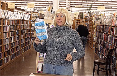 Janet with the book “Twitterati” at Half Price Books 11/1/17