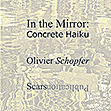 In the Mirror: Concrete Haiku, a book of concrete haiku by Olivier Schopfer