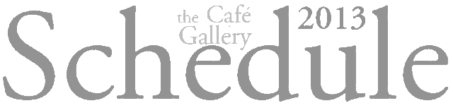 the Cafe 2010 schedule